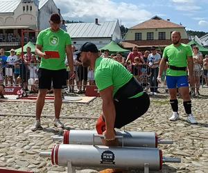 Zawody strongmanów w Starym Sączu