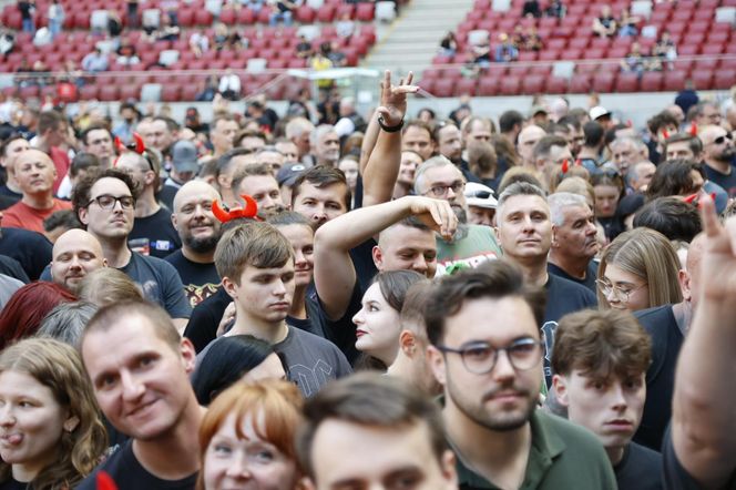 Koncert AC/DC w Warszawie (4.07.2025) - część pierwsza. Organizatorem koncertu jest Live Nation