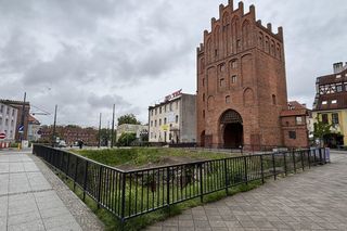 Teren przed Wysoką Bramą w Olsztynie