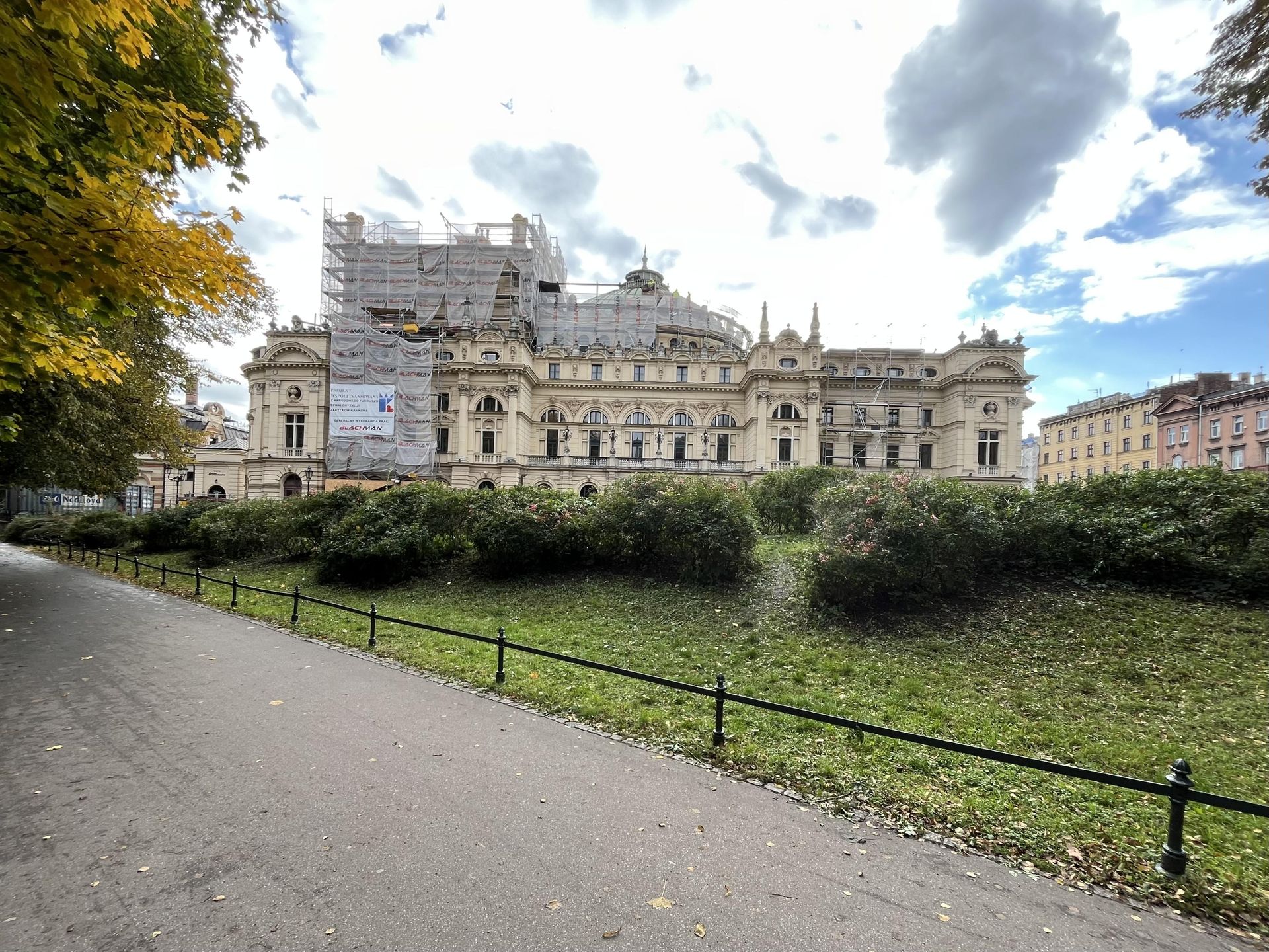 Remont Teatru im. Słowackiego w Krakowie - 2025