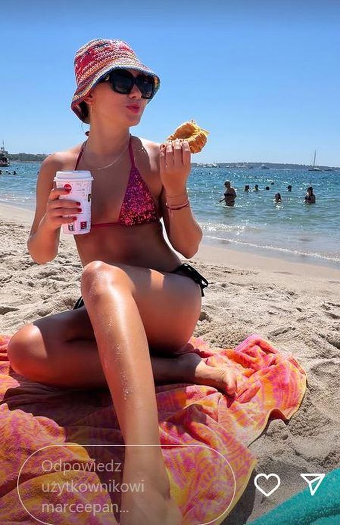 Piotr Żyła i Marcelina Ziętek na wakacjach w Wenecji i Cannes