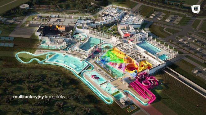 Aquapark w Rzeszowie - wizualizacje 