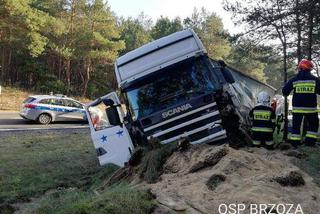 Tragiczny wypadek w podbydgoskim Stryszku. Nie żyje motocyklista! [ZDJĘCIA]