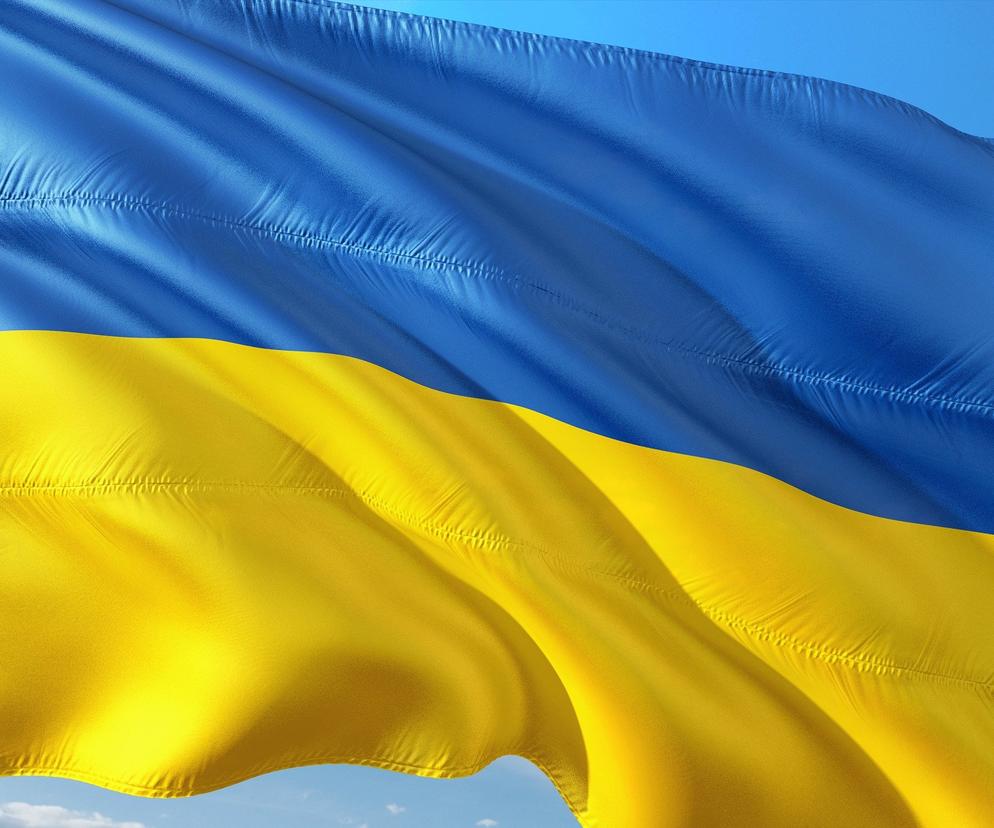 Flaga Ukrainy (zdjęcie ilustracyjne)