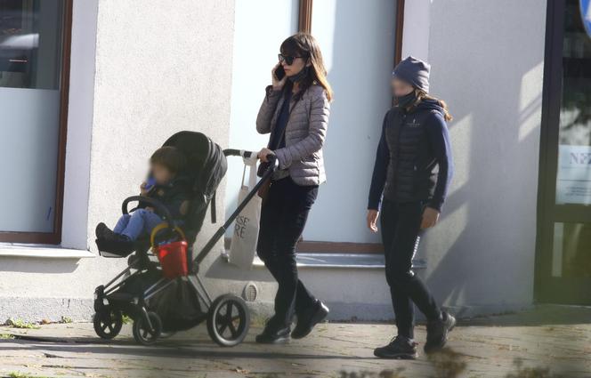 Marta Kaczyńska bez maseczki w czerwonej strefie