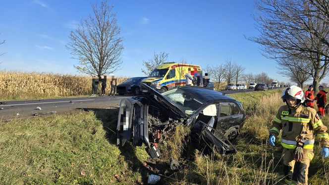 Śmiertelny wypadek na DK 35 pod Wrocławiem