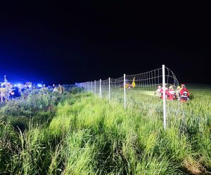 Wypadek autokaru wojskowego na autostradzie A4. Wielka akcja służb ratunkowych [ZDJĘCIA]