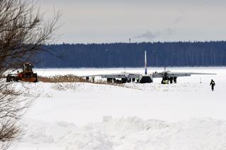 Polski samolot lądował na jeziorze w Estonii 