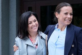 M jak miłość odc. 1842. Magda (Anna Mucha), Kinga (Katarzyna Cichopek)