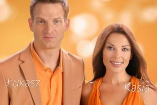 Barwy szczęścia, odc. 2848 - nowa czołówka. Kasia (Katarzyna Glinka), Łukasz (Michał Rolnicki)