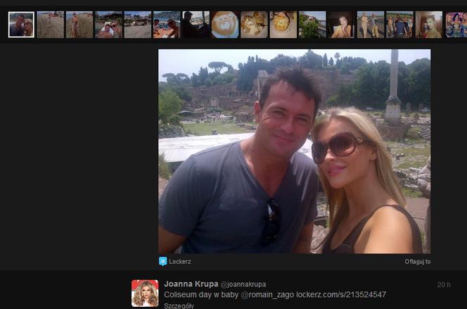 Joanna Krupa i Romain Zago we Włoszech