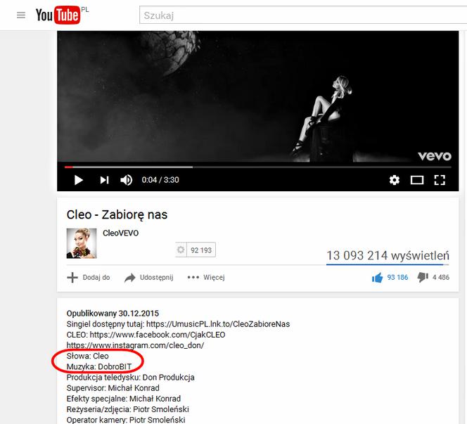 Cleo oszukała fanów