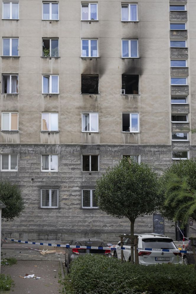 Wybuch gazu na Ochocie. Okoliczni mieszkańcy są wstrząśnięci