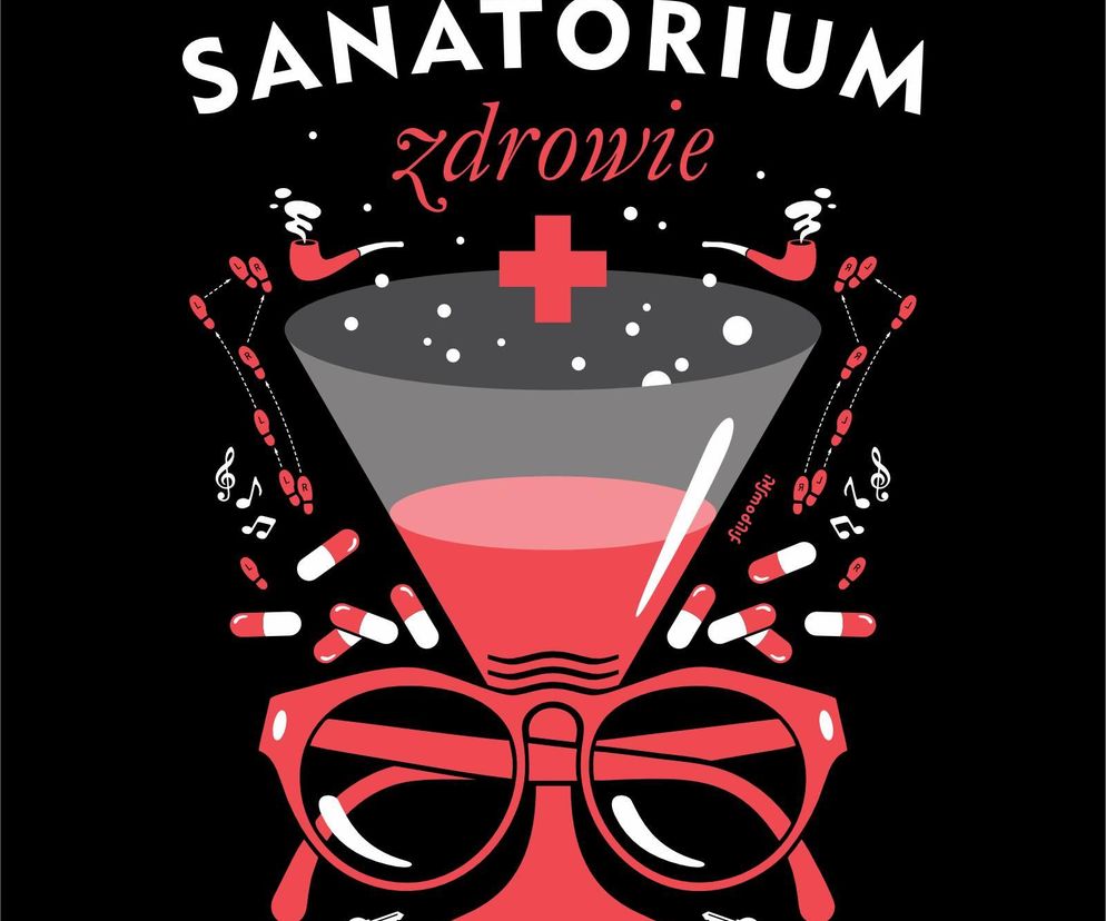 Sanatorium Zdrowie Plus - plakat spektaklu 