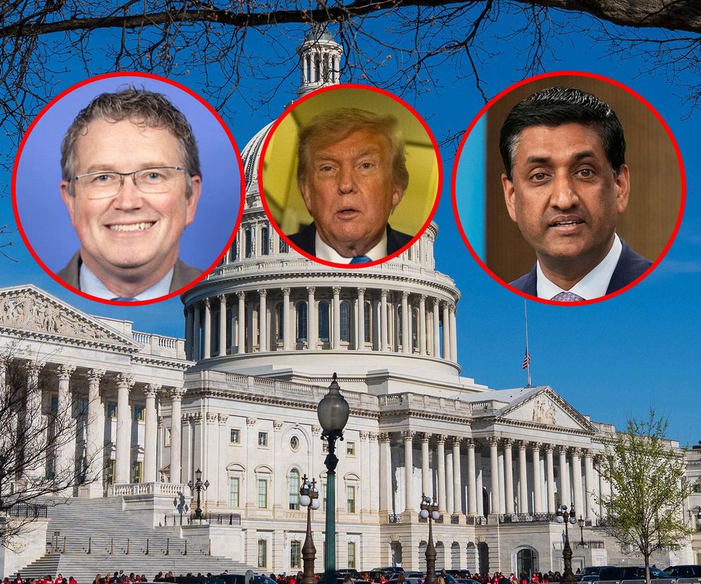 Thomas Massie i Ro Khanna, Trump, Kapitol