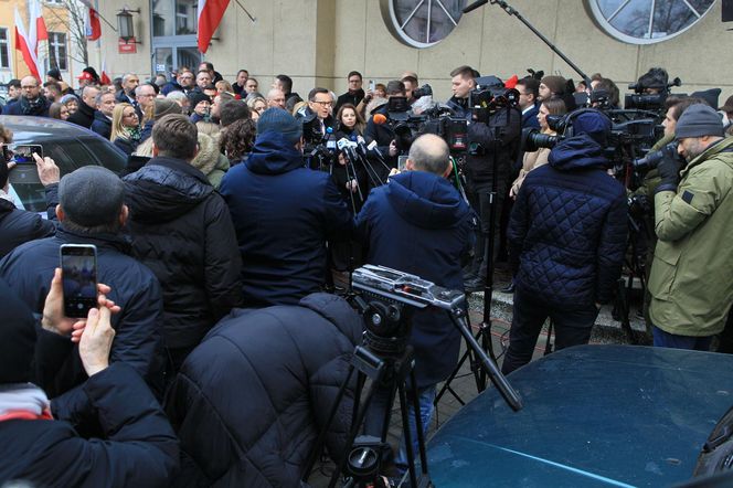 Przesłuchanie Mateusza Morawieckiego w prokuraturze