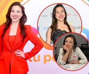 Aleksandra Uznańska-Wiśniewska ma egzotyczną urodę. Odziedziczyła ją po mamie 