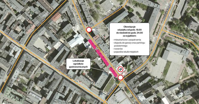 Małachowskiego Mapa