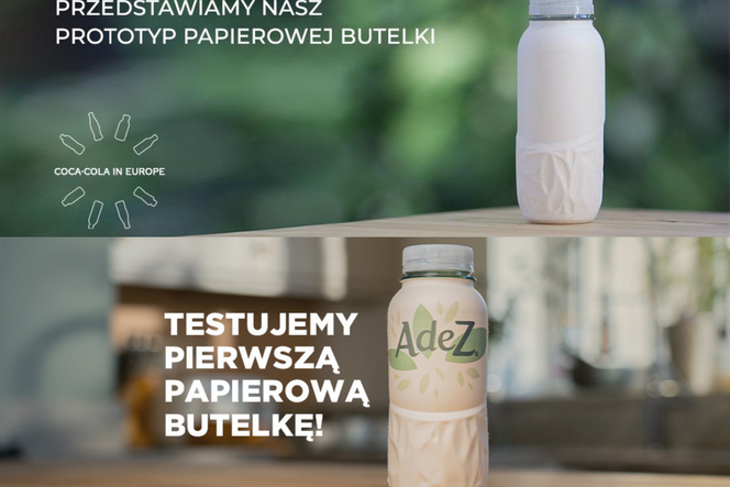 Coca-Cola tylko w papierowych butelkach? Trwają testy