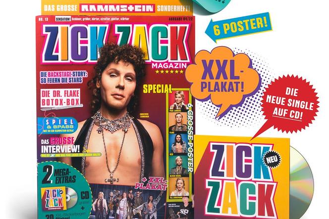 Rammstein przygotowali własny magazyn, który stylizowany jest na BRAVO. Wszystko związane jest z singlem 'Zick Zack'