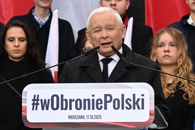 Manifestacja PiS w Warszawie (11.10.2025)