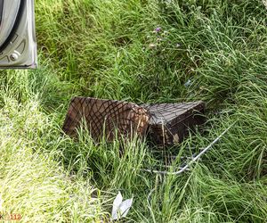 Wypadek śmiertelny pod Kluczborkiem. Zginęli kierowca i pasażer zabytkowej syreny