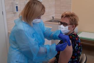 Pierwsze szczepienia w szpitalu w Iłży