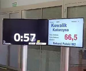 Katarzyna Kowalik ustanowiła rekord Polski 