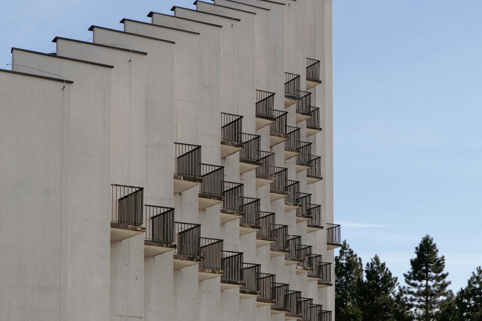 Piramida Kos w Ustroniu w remoncie - zdjęcia. Jak Sanatorium wyglądało przed remontem?