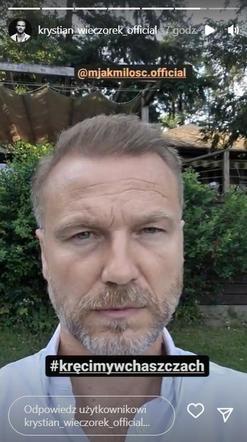 M jak miłość na planie. Andrzej (Krystian Wieczorek)