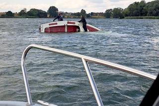 Dramatyczna akcja ratunkowa pod Toruniem. Przewróciła się łódka z żeglarzami