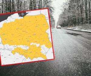 Marznące opady w Łodzi i regionie