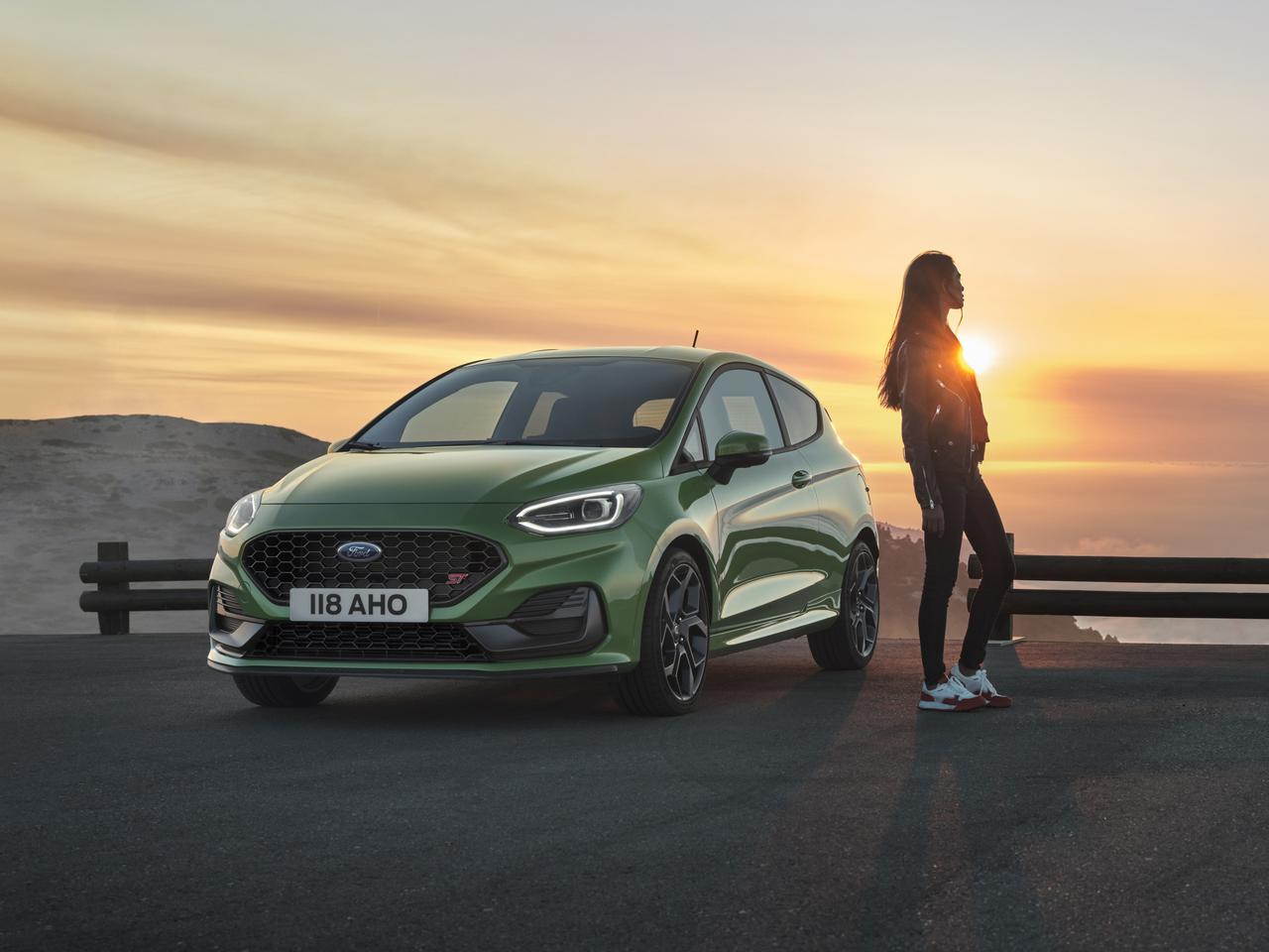 2022 Ford Fiesta ST. Nowa twarz i więcej momentu obrotowego