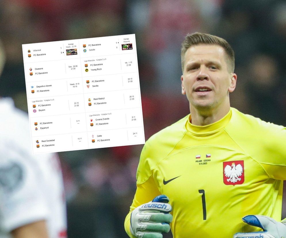 Wojtek Szczęsny - PIERWSZY MECZ w FC Barcelona. KIEDY, O KTÓREJ i GDZIE oglądać?