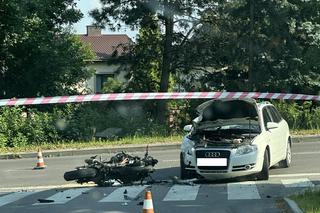 Groźny wypadek na skrzyżowaniu ul. Cegielnianej i Żytniej w Kraśniku