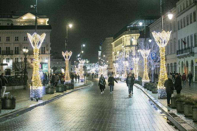 Świąteczny spacer na Trakcie