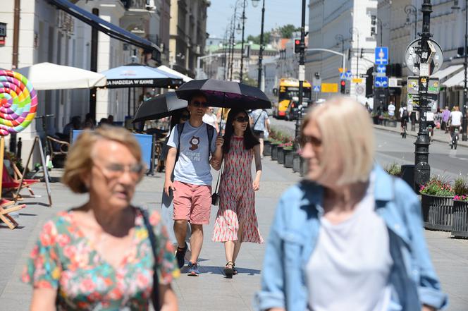 Sposoby warszawiaków na upały