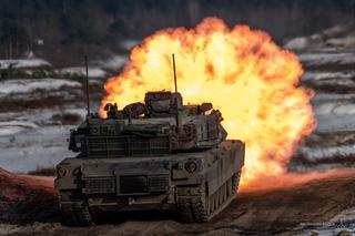 Czołgi Abrams z 1. WBPanc