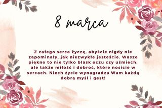 Dzień Kobiet życzenia na 8 marca