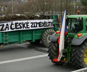 Protest rolników. Zablokowali granicę w Cieszynie