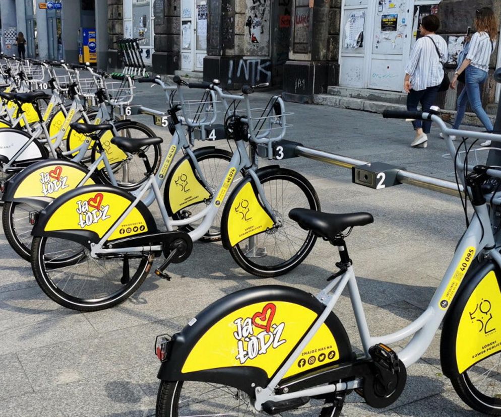 Łódź Ponad 1300 rowerów w tym sezonie Łódzkiego Roweru Publicznego