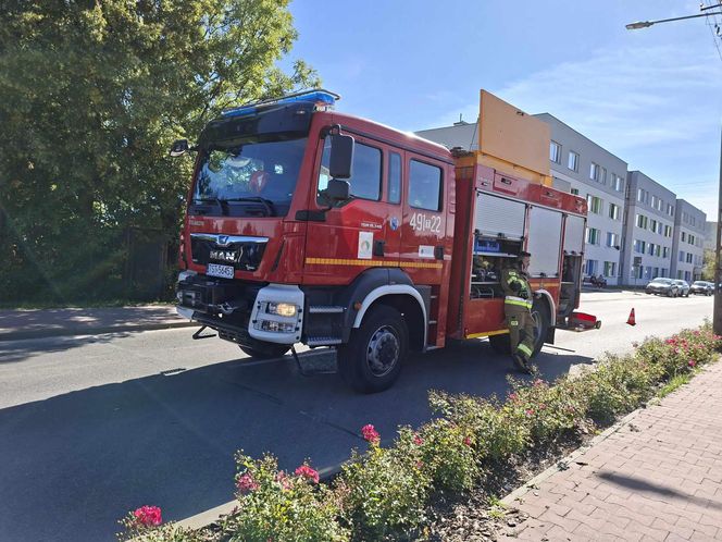 Wypadek na Kościelnej w Starachowicach