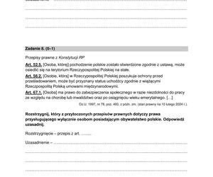 Matura 2024: WOS poziom rozszerzony, ODPOWIEDZI i ARKUSZE CKE do ściągnięcia STARA FORMUŁA 2015