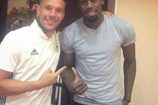 Niemcy - Francja: Usain Bolt odwiedził drużynę Loewa dla długowłosego lekarza!