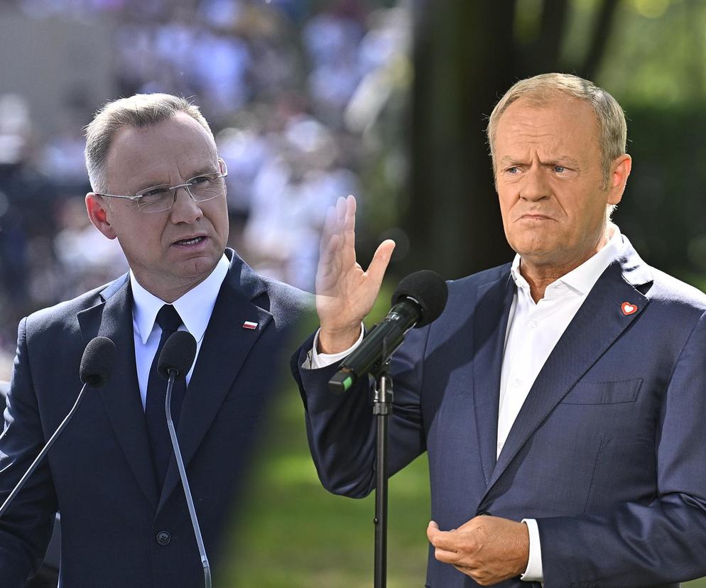 Tusk krytykuje Dudę