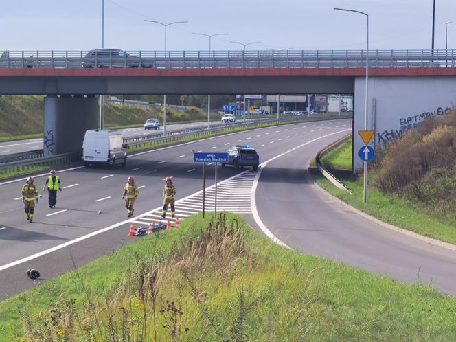 Tragiczny wypadek z udziałem motocyklisty w Rudzie Śląskiej