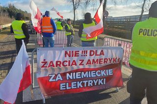 Rolnicy z woj. lubelskiego protestują, bo mają dość unijnej polityki rolnej. Nie chcą zboża technicznego z Ameryki Południowej