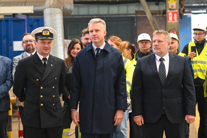 Budowa statku w stoczni szczecińskiej