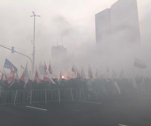 Marsz Niepodległości 2025 na żywo. Relacja z Warszawy. Chcę zobaczyć Polskę samodzielną i niezakompleksioną