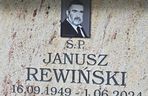 Janusz Rewiński, grób 2024r.